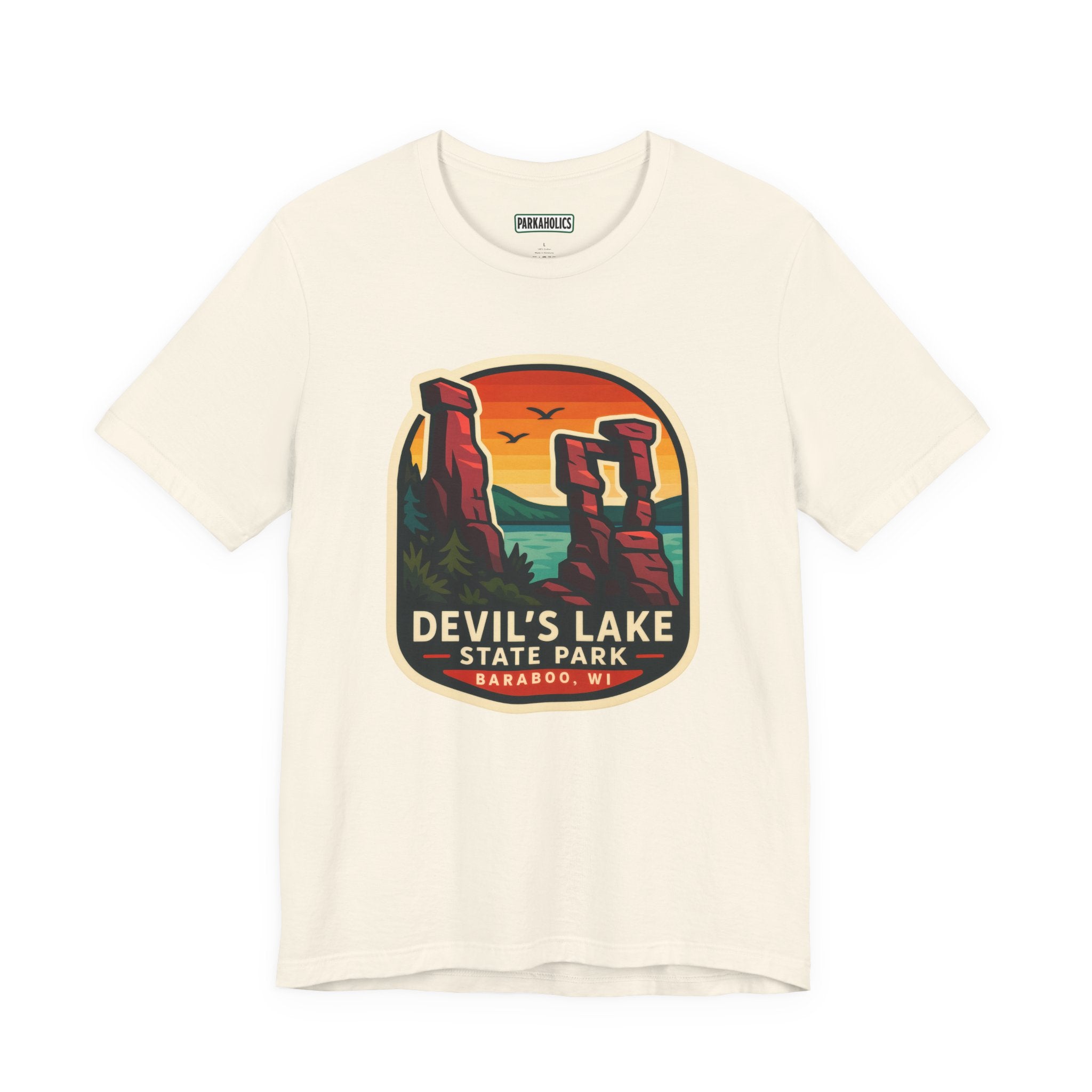 Devil's Lake State Park Graphic Tee — Baraboo Sunset Adventure T‑Shirt
